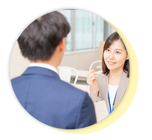 [STEP2]ご希望を伺います あなたにピッタリのお店を紹介する為に、
                希望条件を確認します[STEP3]面接～体験入店面 面接に行き、お店を気に入って頂ければ
                体験入店となります[STEP4]本入店 お悩みなどございましたら、
                お気軽にご相談ください！